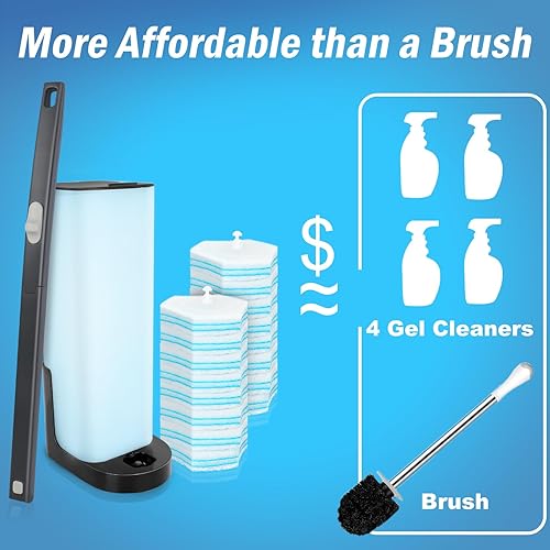 CleanFlush Pro™ - Disposable Toilet Cleaning System